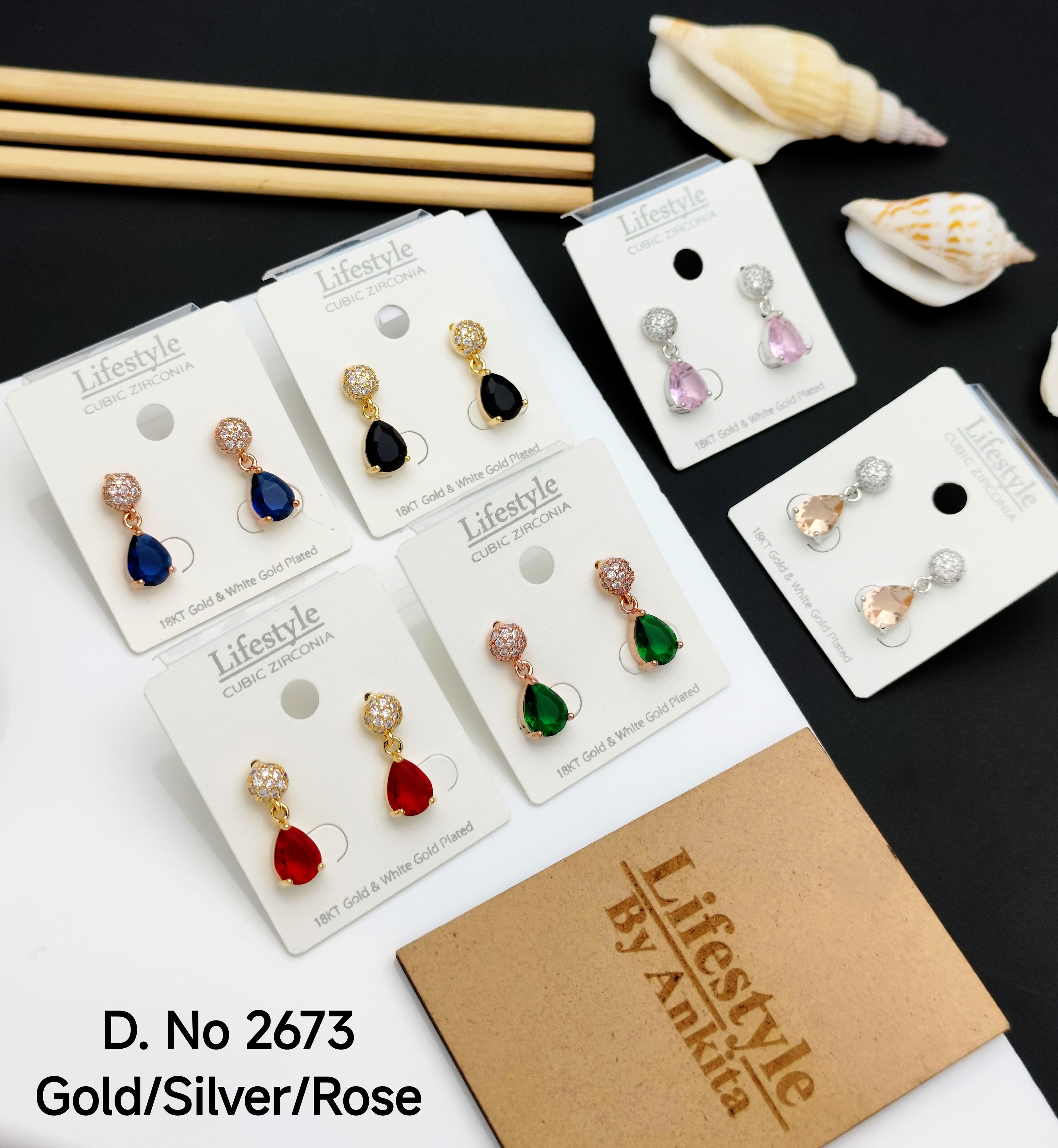 CZ Color Tops 2673